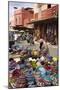 Traditional Colourful Woollen Hats for Sale in Rahba Kedima (Old Square)-Martin Child-Mounted Photographic Print