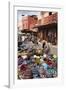 Traditional Colourful Woollen Hats for Sale in Rahba Kedima (Old Square)-Martin Child-Framed Photographic Print