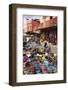 Traditional Colourful Woollen Hats for Sale in Rahba Kedima (Old Square)-Martin Child-Framed Photographic Print