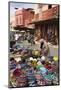 Traditional Colourful Woollen Hats for Sale in Rahba Kedima (Old Square)-Martin Child-Mounted Photographic Print