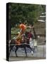 Traditional Costume and Horse, Ceremony for Archery Festival, Tokyo, Japan-Christian Kober-Stretched Canvas