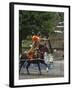 Traditional Costume and Horse, Ceremony for Archery Festival, Tokyo, Japan-Christian Kober-Framed Photographic Print