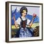 Traditional Costume of Switzerland-null-Framed Giclee Print