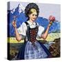 Traditional Costume of Switzerland-null-Stretched Canvas