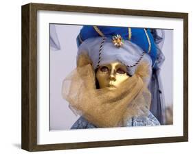 Traditional Costumes, Carnival, Venice, Italy-Sergio Pitamitz-Framed Premium Photographic Print