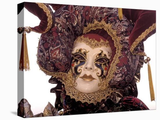 Traditional Costumes, Carnival, Venice, Italy-Sergio Pitamitz-Stretched Canvas