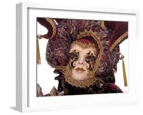 Traditional Costumes, Carnival, Venice, Italy-Sergio Pitamitz-Framed Premium Photographic Print