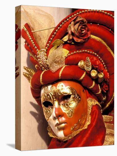 Traditional Costumes, Carnival, Venice, Italy-Sergio Pitamitz-Stretched Canvas