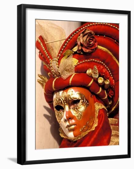 Traditional Costumes, Carnival, Venice, Italy-Sergio Pitamitz-Framed Photographic Print