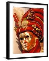 Traditional Costumes, Carnival, Venice, Italy-Sergio Pitamitz-Framed Photographic Print