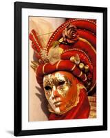 Traditional Costumes, Carnival, Venice, Italy-Sergio Pitamitz-Framed Photographic Print