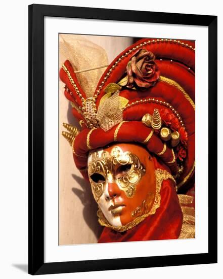 Traditional Costumes, Carnival, Venice, Italy-Sergio Pitamitz-Framed Photographic Print