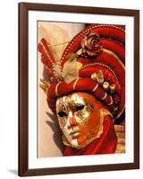 Traditional Costumes, Carnival, Venice, Italy-Sergio Pitamitz-Framed Photographic Print