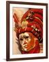 Traditional Costumes, Carnival, Venice, Italy-Sergio Pitamitz-Framed Photographic Print