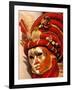 Traditional Costumes, Carnival, Venice, Italy-Sergio Pitamitz-Framed Photographic Print