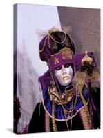 Traditional Costumes, Carnival, Venice, Italy-Sergio Pitamitz-Stretched Canvas