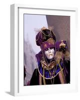 Traditional Costumes, Carnival, Venice, Italy-Sergio Pitamitz-Framed Photographic Print