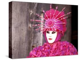 Traditional Costumes, Carnival, Venice, Italy-Sergio Pitamitz-Stretched Canvas