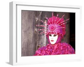 Traditional Costumes, Carnival, Venice, Italy-Sergio Pitamitz-Framed Photographic Print