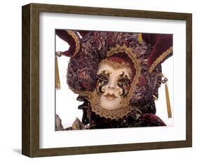 Traditional Costumes, Carnival, Venice, Italy-Sergio Pitamitz-Framed Photographic Print