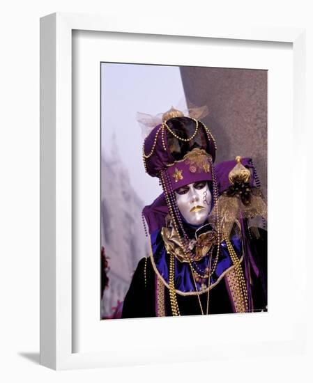 Traditional Costumes, Carnival, Venice, Italy-Sergio Pitamitz-Framed Photographic Print