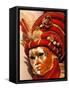 Traditional Costumes, Carnival, Venice, Italy-Sergio Pitamitz-Framed Stretched Canvas