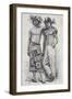 Traditional Costumes from Tahiti, 1880-null-Framed Giclee Print