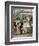 Traditional Costumes of the Strasbourg Region, c. 1870-80-null-Framed Giclee Print