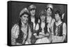 Traditional Costumes Worn by Hungarian Women, Hungary, 1922-null-Framed Stretched Canvas