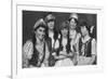 Traditional Costumes Worn by Hungarian Women, Hungary, 1922-null-Framed Giclee Print