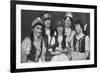 Traditional Costumes Worn by Hungarian Women, Hungary, 1922-null-Framed Giclee Print