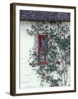 Traditional Cottage, County Mayo, Ireland-William Sutton-Framed Premium Photographic Print