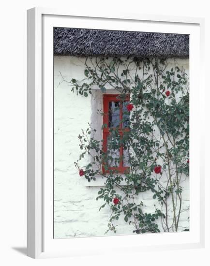 Traditional Cottage, County Mayo, Ireland-William Sutton-Framed Premium Photographic Print