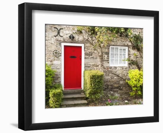 Traditional Cottage in West Lulworth, Dorset, UK-Nadia Isakova-Framed Photographic Print