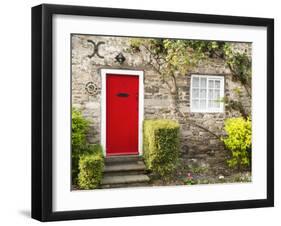 Traditional Cottage in West Lulworth, Dorset, UK-Nadia Isakova-Framed Photographic Print