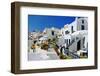 Traditional Cycladic Architectural Style Santorini-Maugli-l-Framed Photographic Print