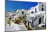 Traditional Cycladic Architectural Style Santorini-Maugli-l-Mounted Photographic Print
