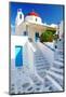 Traditional Cycladic Architecture - Milos Island-Maugli-l-Mounted Photographic Print