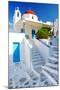 Traditional Cycladic Architecture - Milos Island-Maugli-l-Mounted Photographic Print