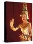 Traditional Dancer and Costumes, Khmer Arts Dance, Siem Reap, Cambodia-Bill Bachmann-Stretched Canvas