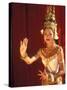 Traditional Dancer and Costumes, Khmer Arts Dance, Siem Reap, Cambodia-Bill Bachmann-Stretched Canvas