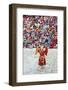 Traditional Dancer at the Paro Festival, Paro, Bhutan, Asia-Jordan Banks-Framed Photographic Print