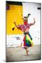 Traditional Dancer at the Paro Festival, Paro, Bhutan, Asia-Jordan Banks-Mounted Photographic Print