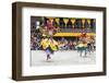 Traditional Dancers at the Paro Festival, Paro, Bhutan, Asia-Jordan Banks-Framed Premium Photographic Print