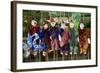 Traditional Dolls for Sale in the Market, Bagan (Pagan), Myanmar (Burma), Asia-Tuul-Framed Photographic Print