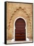 Traditional Doorway to Koutoubia Mosque-Simon Montgomery-Framed Stretched Canvas