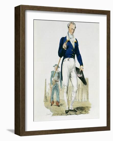 Traditional Dress for a Regidor, 1826-Claus Sluter-Framed Giclee Print