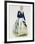 Traditional Dress for a Regidor, 1826-Claus Sluter-Framed Giclee Print