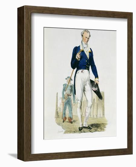 Traditional Dress for a Regidor, 1826-Claus Sluter-Framed Giclee Print