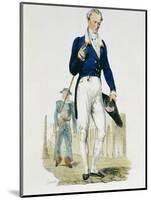Traditional Dress for a Regidor, 1826-Claus Sluter-Mounted Giclee Print